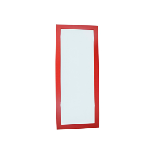 [79369] Espejo con marco 30x90cm 2-pcl1504-3818 rojo