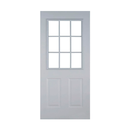 Puerta acero 9p 36"x80" zyg013 blanco
