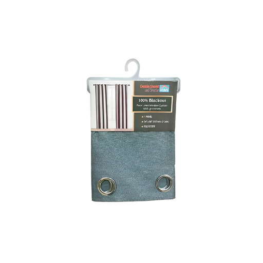 [134895] Cortina sala 54x84" 100% blackout gris