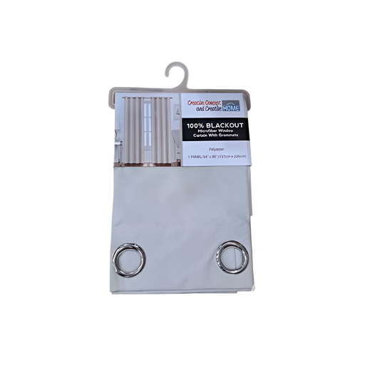 [134900] Cortina sala 54x90" 100% blackout gris