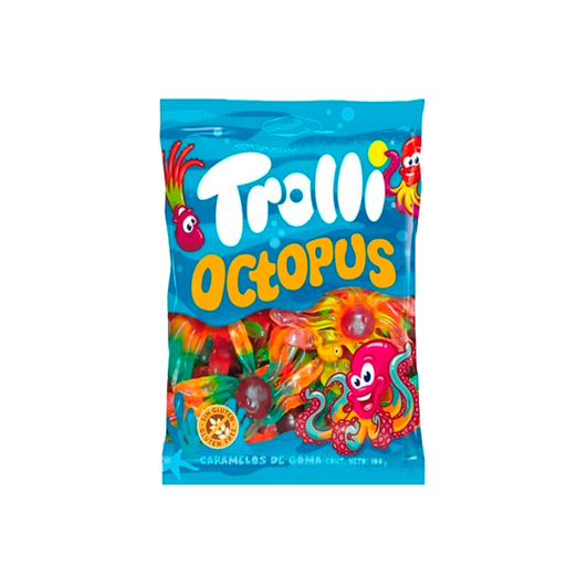 [147053] Dulce gomitas trolli 100g octopus