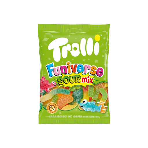 [147058] Dulce gomitas trolli 100g sour mix