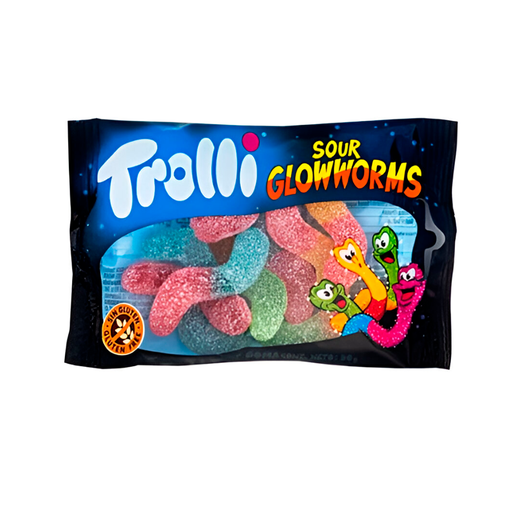 [147059] Dulce gomitas trolli 50g sour glowworms