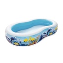 Piscina inflable de vinil 103"x62"x18" diseño marino bestway 54118