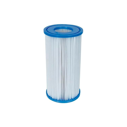 [82500] Repuesto filtro de agua para piscina 4,2"x8" bestway 58012 azul y blanco