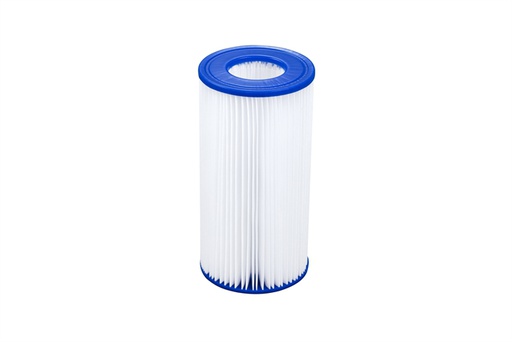 [82500] Repuesto filtro de agua para piscina 4,2"x8" bestway 58012 azul y blanco