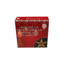Estrella navideña 10led 15cm sin batería blanco calido