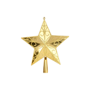 Estrella navideña 23x20cm 2-cs1503-1258 dorado