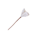 Flor navideña 10cm mh1172 blanco