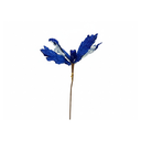 Flor navideña 21cm s23-007b azul