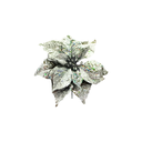 Flor navideña 24cm xh1462389s plateado