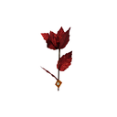 Flor navideña 24cm xs1042208r roja