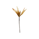 Flor navideña 34cm 2cs2201-0119 champagne