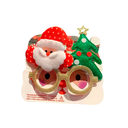 Lente navideño 13x12cm forma santa-pino 0922217a
