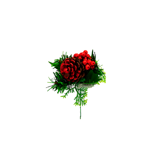 [85177] Rama navideña 19cm xh1462641r rojo