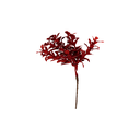 Rama navideña 25cm rojo