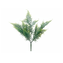 Rama navideña 50cm xh1462896grws verde/blanco/plateado