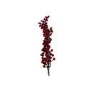 Rama navideña con bayas 110cm stfln4326 rojo