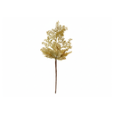 Rama navideña con flor 52cm yx2023109g dorado