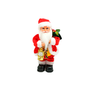 Santa claus 30cm con sonido/movimiento terciopelo 1257