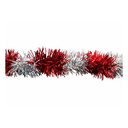 Sereno navideña 2.7mx5cm 2-cs1503-1461 rojo/plateado