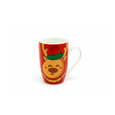 Taza navideña ceramica 8x10.3cm 2-cs2207-0616