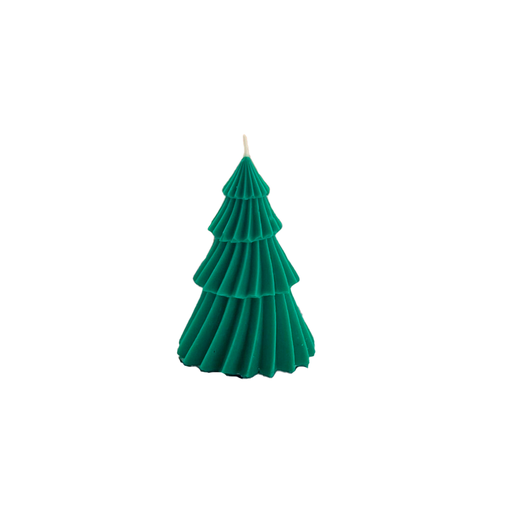 [141432] Vela navideña decorativa 7.8x11cm forma pin 7361-8 rojo/verde