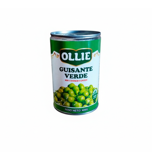 [147115] Guisante verde 425g lata ollie