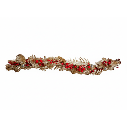 [148249] Guirnalda navideña con baya 170cm s24-2297 varios colores