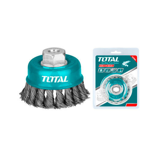 [110099] Cepillo de alambre con tipo de copa 3" total utac3203