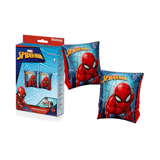 [59909] Flotador inflable para brazos 9"x6" diseño spiderman bestway 98001