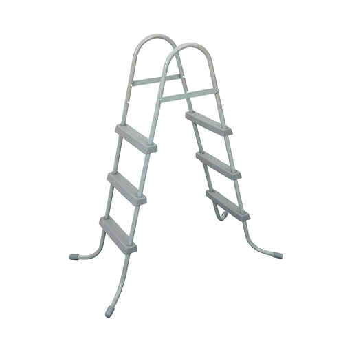 [101788] Escalera para piscina con marco de metal 107cm bestway 58335