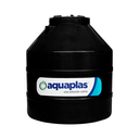 TANQUE PARA AGUA BICAPA 1100 LITROS AQUAPLAS NEGRO