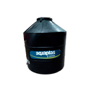 TANQUE PARA AGUA BICAPA  2500 LITROS AQUAPLAS NEGRO