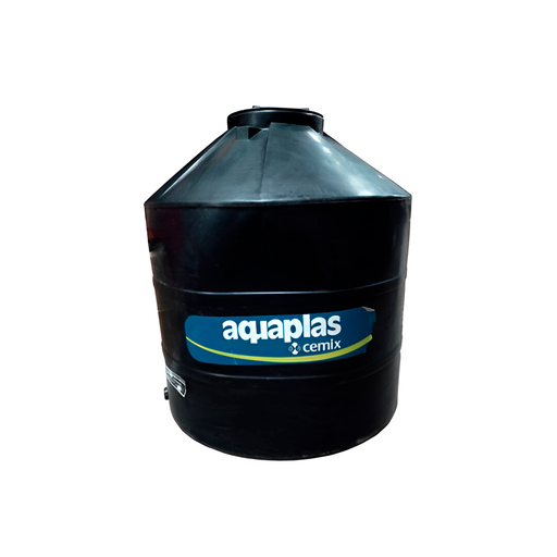 [89192] TANQUE PARA AGUA BICAPA  2500 LITROS AQUAPLAS NEGRO