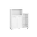 Mueble mdf para cocina 2 puertas 98x91x39 centimetros poliman c28050 blanco