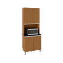 Mueble mdf para cocina 21x80x50 centimetros poliman c87030 cafe