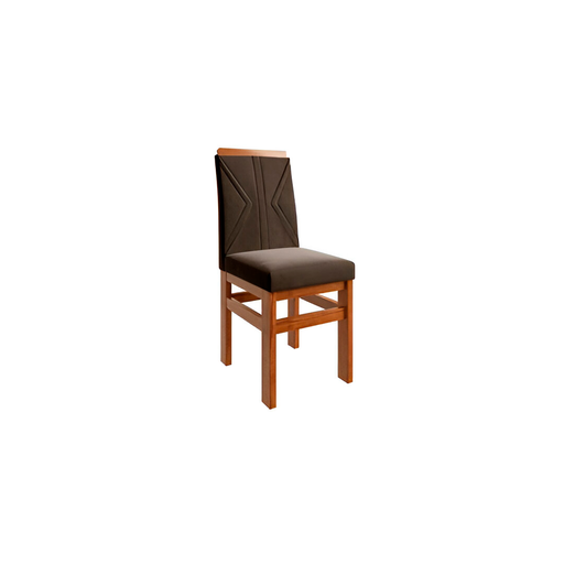 [125725] Silla mdf para comedor 45x49x108 centimetros navita 8.cn gris con cafe