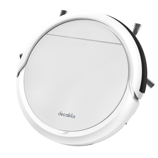 [124697] Aspiradora inlambrica estilo robot giroscopico para limpieza decakila curc001w blanco