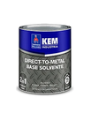 Kem direct-to-metal  solvente 1/4-galon sherwin williams gris ral mate