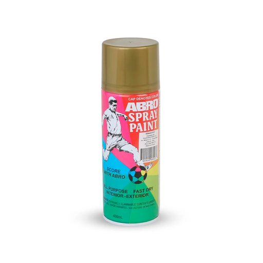 [2138] Pintura en spray abro 025 dorado