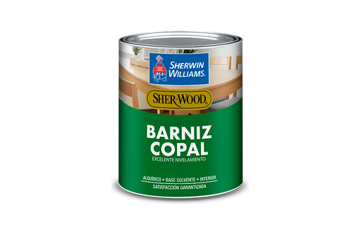 [3077] Barniz copal 1/4-galon sherwin williams mate