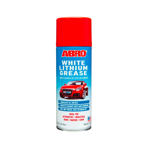 [35556] Grasa de litio en spray 10 onzas abro lg-380 blanco
