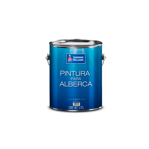 [43763] Pintura para piscina 1/4-galon a5lsa11 sherwin williams azul real