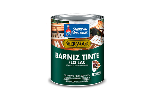 [43778] Barniz-tinte flo-lac 1-galon sherwin williams caoba