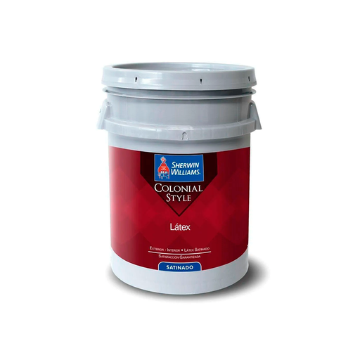 [43869] Base latex colonial 1-cubeta sherwin williams extra blanco satinado