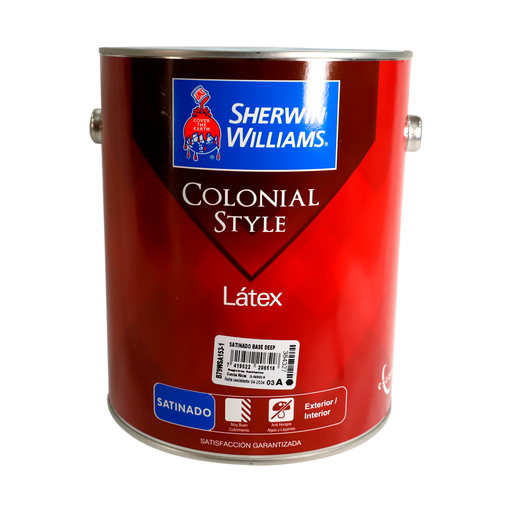 [43879] Base profunda latex colonial 1/4-galon sherwin williams mate