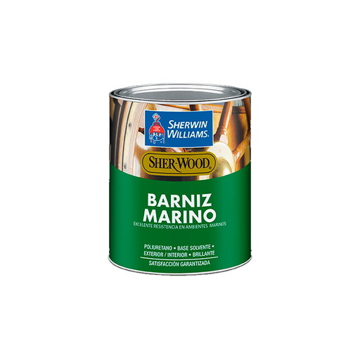 [43967] Barniz exterior super marino 1-galon sherwin williams