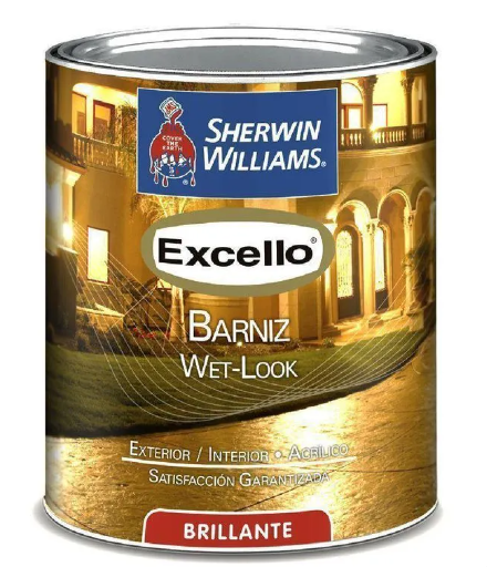 [64941] Barniz transparente para mueble 1-galon sherwin williams wet-loock