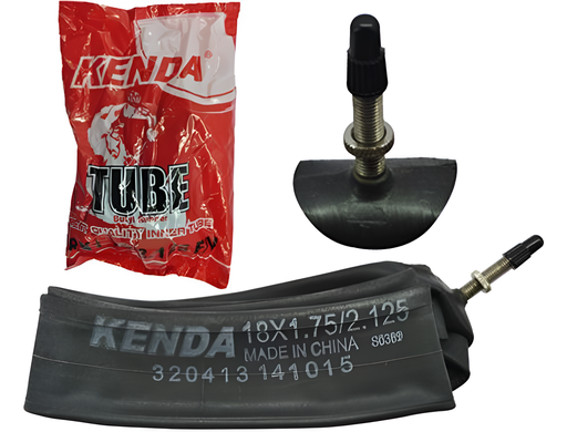 [73137] Neumatico de caucho para bicicleta 18x1.75/2.125 f/v kenda negro